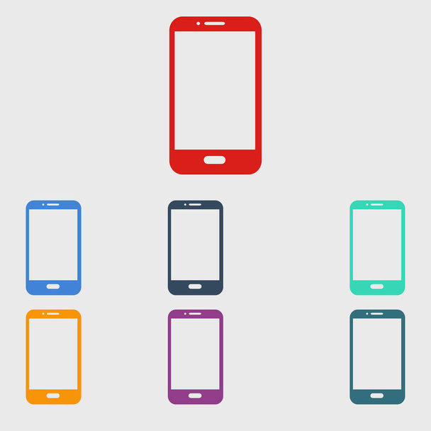 スマートフォンのアイコンのベクトル図  - ベクター画像