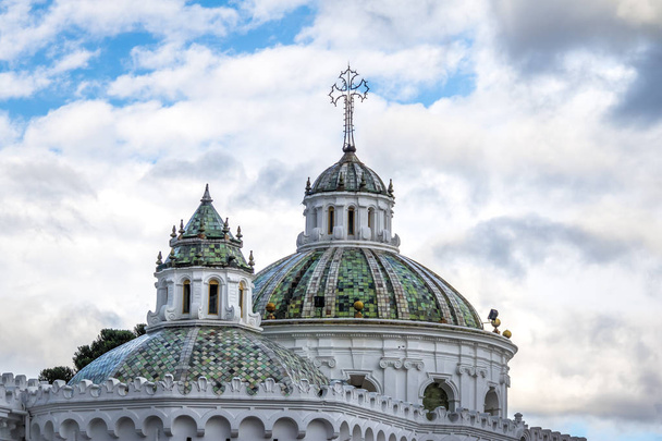 Kupole, metropolitní katedrály - Quito, Ekvádor - Fotografie, Obrázek