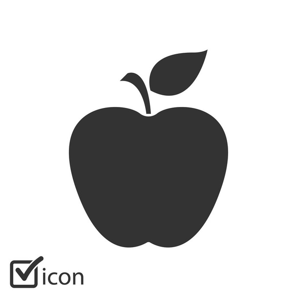 Apple icon simple vector illustration - Vector, Image