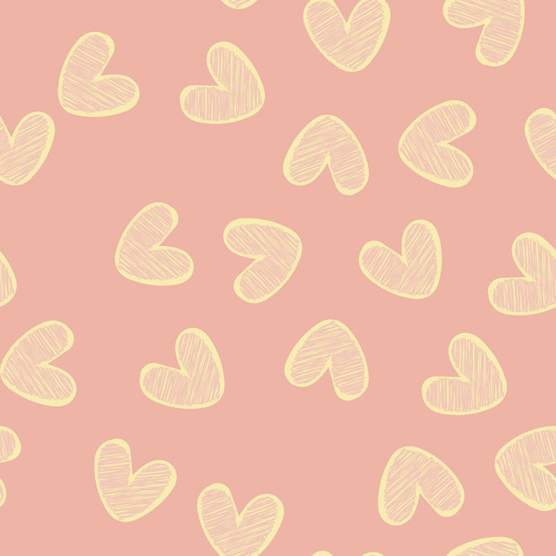 Naadloze patroon voor gelukkige dag van de Valentijnskaart, Vector - Vector, afbeelding