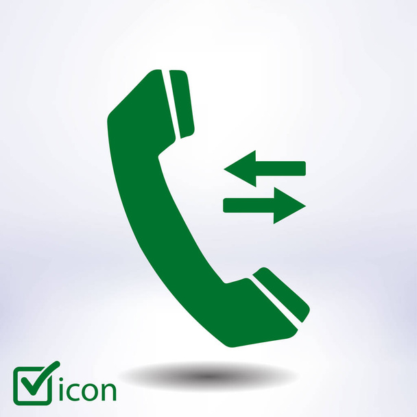 Phone icon. Flat design style. Vector EPS 10. - Vector, Image
