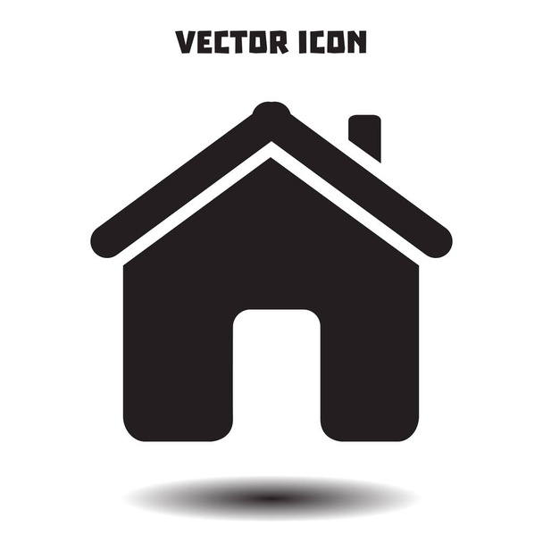 フラット スタイルのベクトル ホーム アイコン - ベクター画像