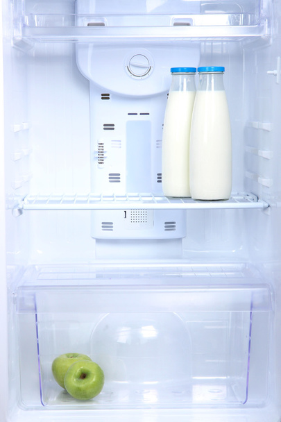Open refrigerator with diet food - Фото, изображение