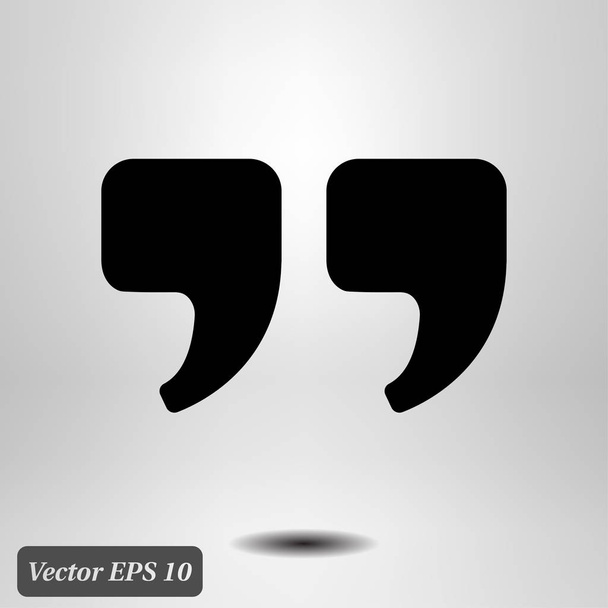 Speech icon. Dialog simbol. Chat quote sign. - Vector, Image