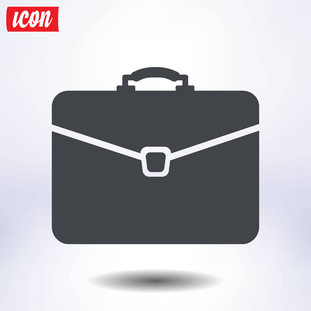 Briefcase icon, vector illustration. Flat design style  - Vector, Image