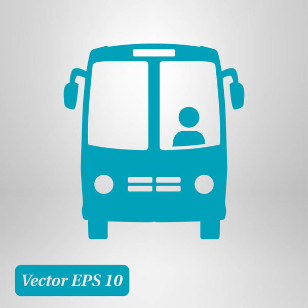 Bus icon. Schoolbus simbol. - Vector, Image