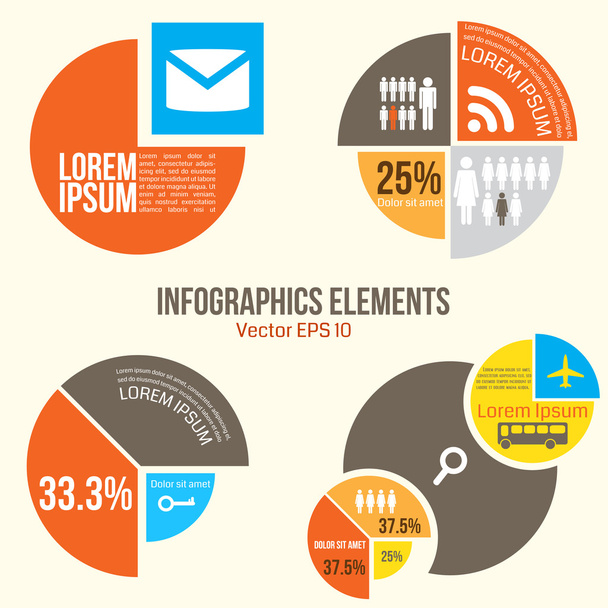 Infographics elements - Vector, Image