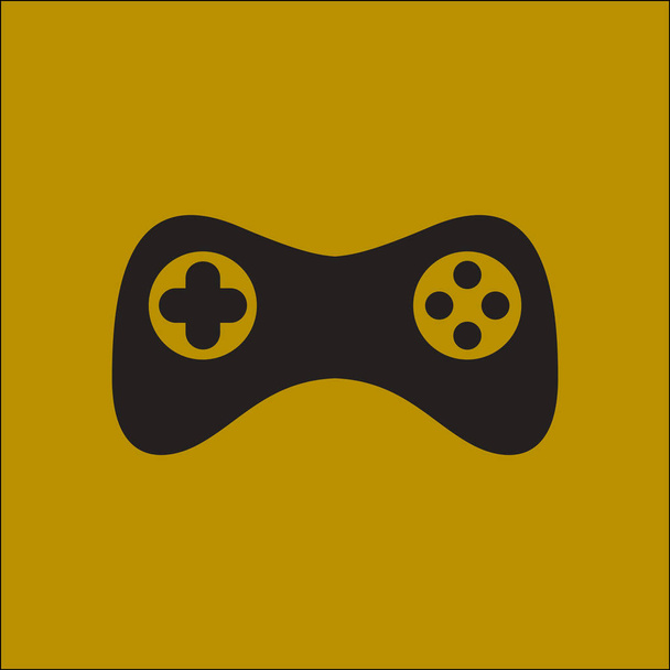 Gamepad icon. Vector. Flat design style - Vector, Image