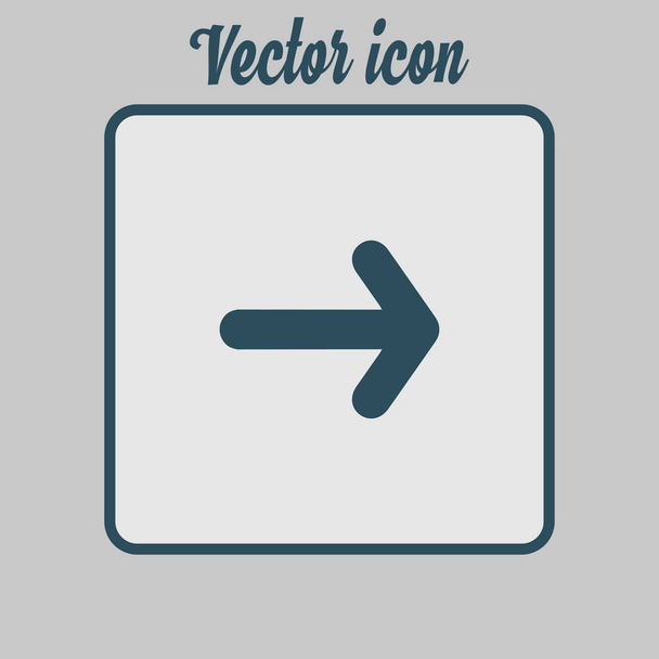 Arrow icon. Vector illustration - Vector, Image