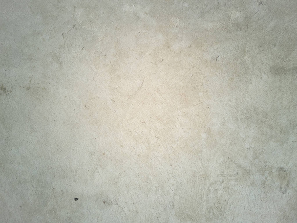 Patře bílého cementu, stará betonová podlaha je špinavá. - Fotografie, Obrázek
