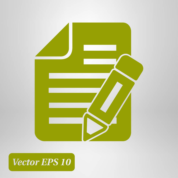 ikona dokumentu. vektorová ilustrace - Vektor, obrázek