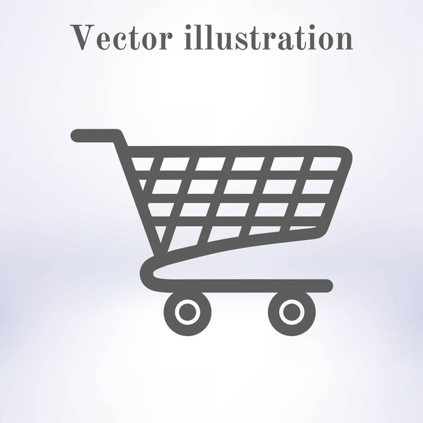 Плоская иконка торгового графика
 - Вектор,изображение