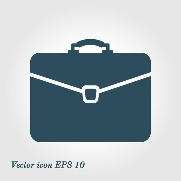 icona della valigetta, illustrazione vettoriale. stile design piatto  - Vettoriali, immagini