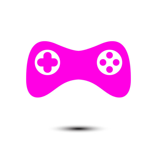 Gamepad icon. Vector. Flat design style - Vector, Image