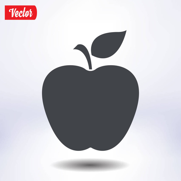Icono de Apple ilustración vector simple
 - Vector, imagen