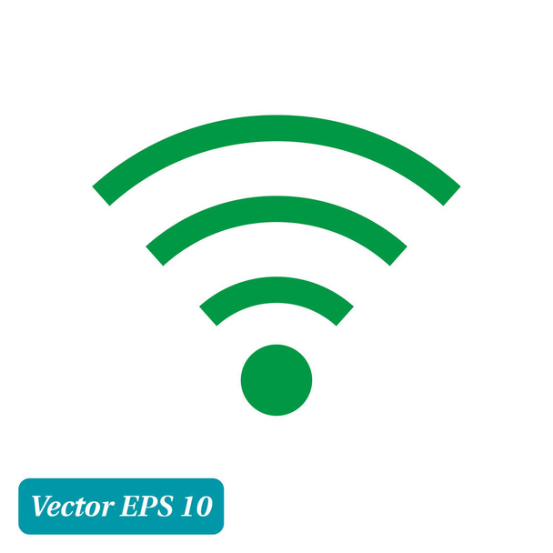 Symbole Wifi. icône de réseau sans fil vectoriel. Conception plate
 - Vecteur, image