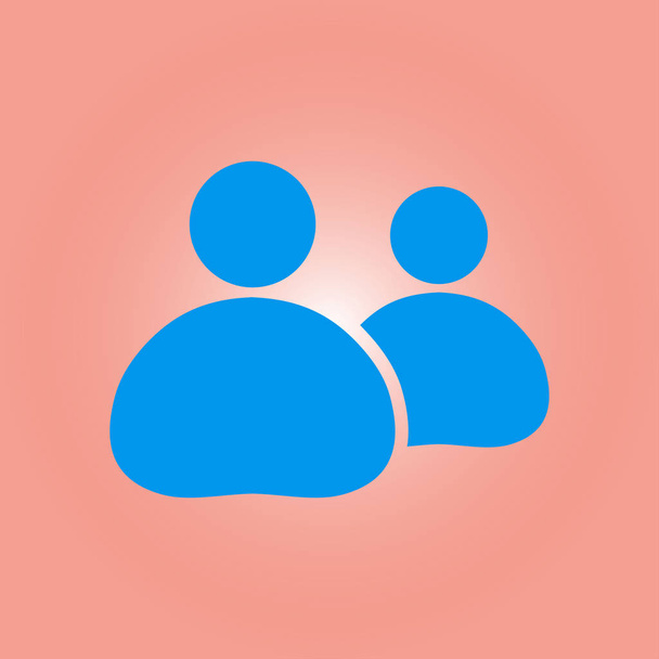 People or social sign icon.  - Vector, Image