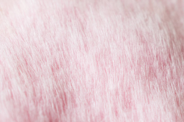 Abstract Pink wool, fabric background .White pink fur texture, close-up.Useful as background
  - Фото, изображение