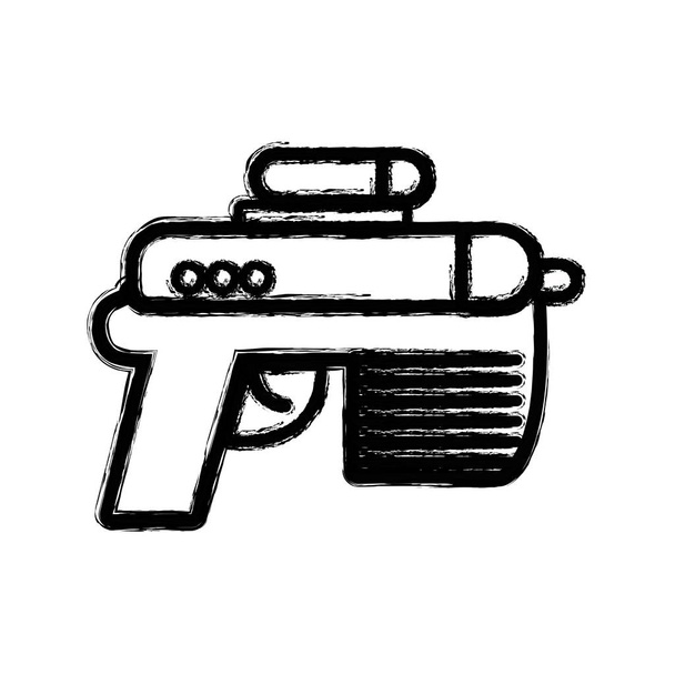 icono de la pistola. ilustración vectorial
 - Vector, Imagen