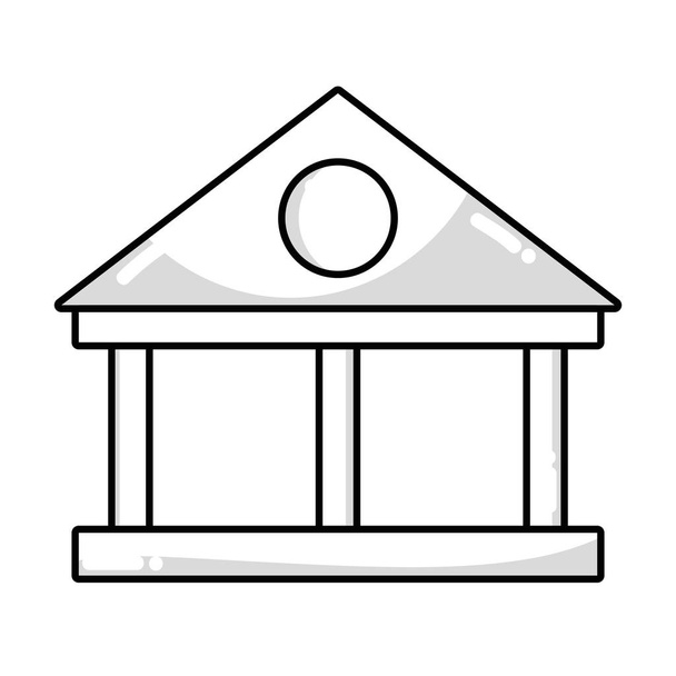 línea bancaria con dinero en efectivo financiero economía vector ilustración
 - Vector, imagen