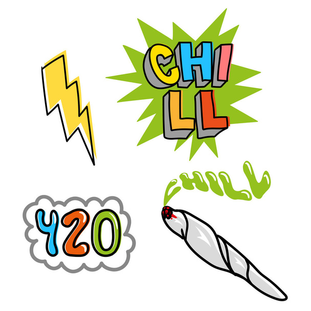 Chill set 420 - Vector, Image