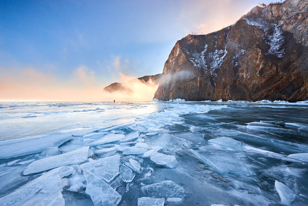 Baikal lake in winter - Valokuva, kuva