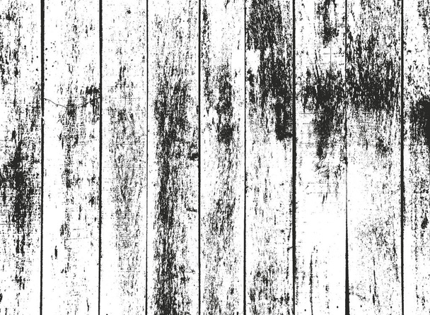 Ταραγμένη επένδυση ξύλινη σανίδα υφή, grunge φόντο. αφηρημένη απεικόνιση διανύσματος halftone - Διάνυσμα, εικόνα