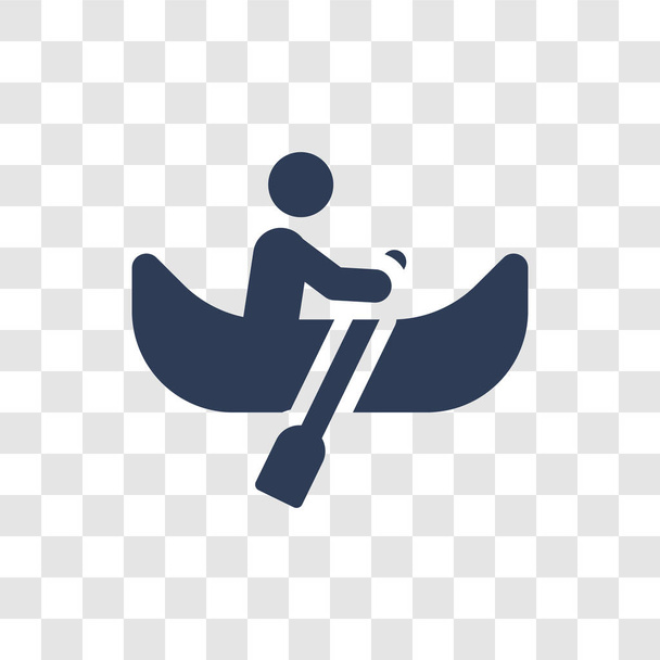 Boat race icon. Trendy Boat race logo concept on transparent background from Activity and Hobbies collection - Vector, Image