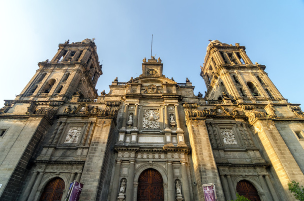 Mexico City Cathedral Facade - Photo, Image