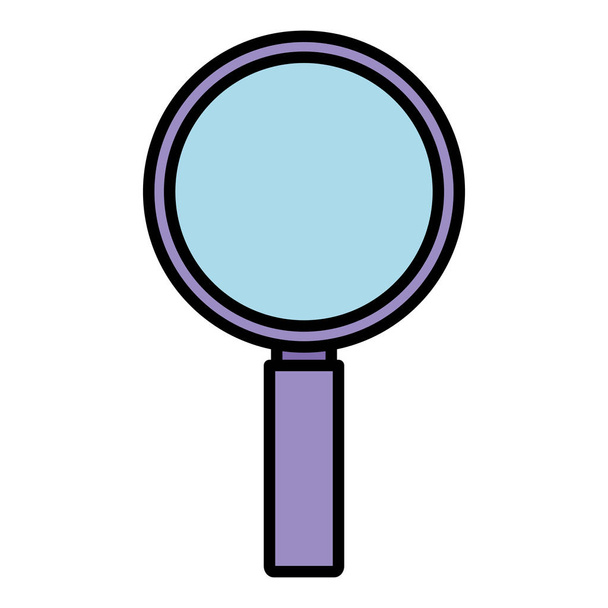Magnifying glass design - Vector, Image