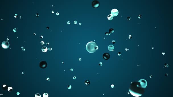 сапфир синий жидкий металлический пузырь воды плавающие в космосе цифровой анимации фон нового качества природной графики движения прохладно красивый 4k видео
 - Кадры, видео