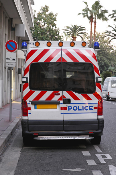 Police van - Foto, imagen
