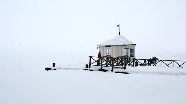 τα pier χειμώνα - Φωτογραφία, εικόνα