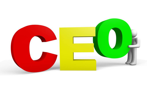 CEO - Chief Executive Officer concept - Photo, Image