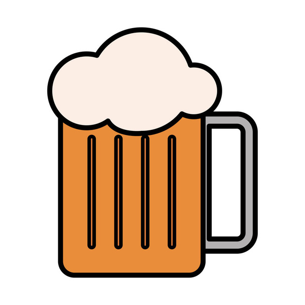 icono del frasco de cerveza  - Vector, Imagen