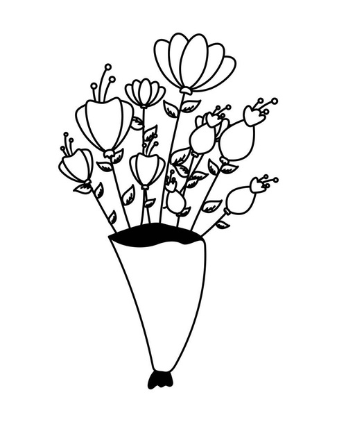 bouquet fiori ornamento
 - Vettoriali, immagini
