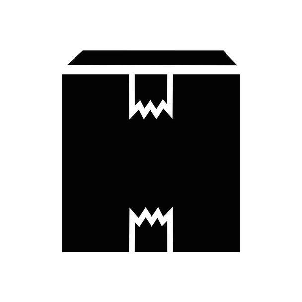 pacote de caixa de contorno para serviços de entrega, imagem de ilustração vetorial
 - Vetor, Imagem