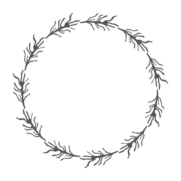 branches rustiques conception végétale, illustration vectorielle image
 - Vecteur, image
