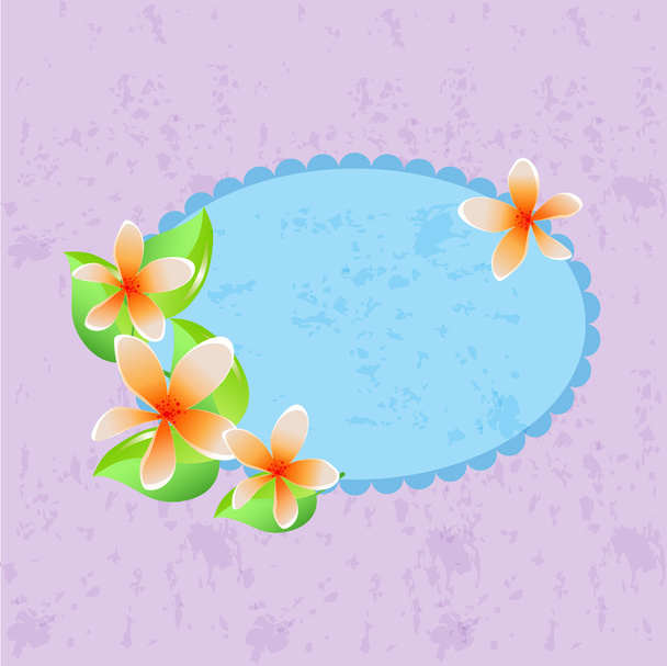 ベクターの花の背景デザイン - ベクター画像