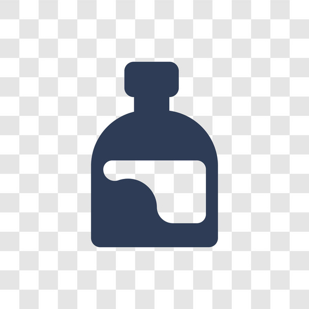 Значок крема от солнца. Теплая концепция логотипа крема для загара на прозрачном фоне из коллекции Summer
 - Вектор,изображение