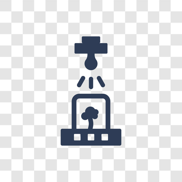 Inkubátor ikona. Moderní koncept loga inkubátoru na průhledném pozadí z kolekce umělé inteligence - Vektor, obrázek