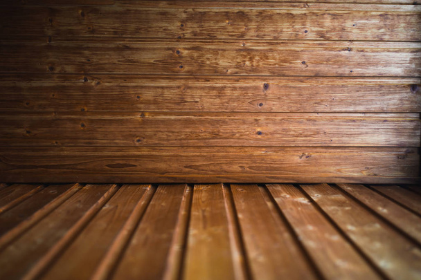 aged wooden background in sauna - Photo, Image