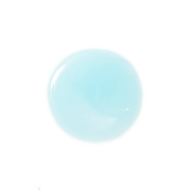 Gel cosmético azul aislado en blanco
 - Foto, imagen