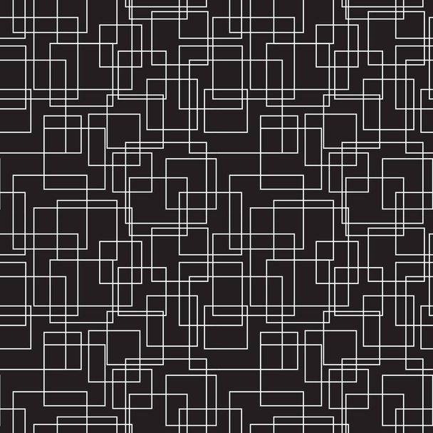 Naadloze geometrische patroon. Eenvoudige regelmatige achtergrond. Vectorillustratie met visgraat of puzzel - Vector, afbeelding