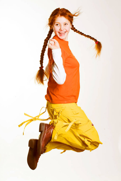 lovely redhead girl  - Valokuva, kuva