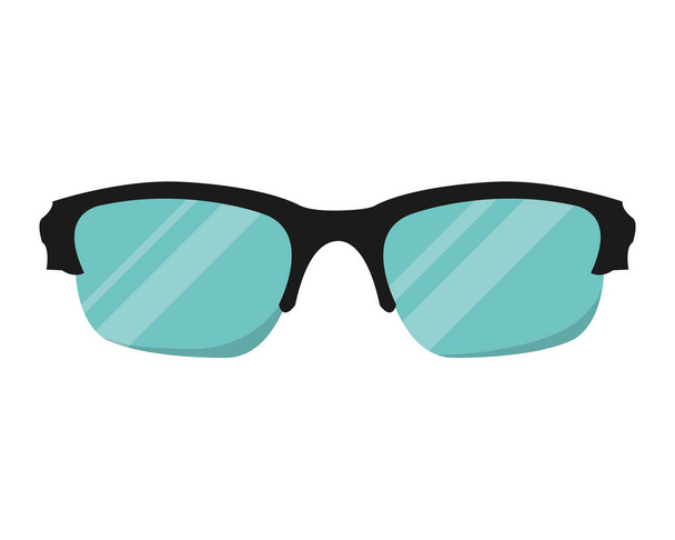 optical frame glasses object style vector illustration - Vecteur, image