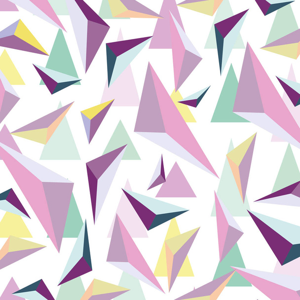 color graphic pattern abstract figures background vector illustration - Vektör, Görsel