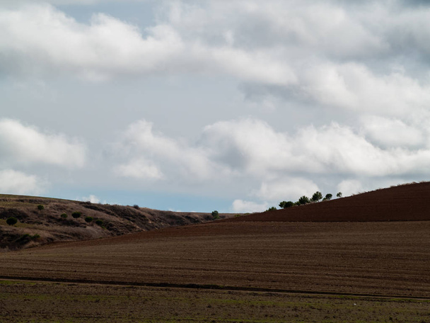 bela paisagem, campo em Salamanca, Espanha
  - Foto, Imagem