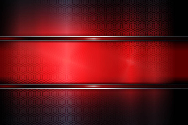 Красный темный фон с сеткой и импровизированной блестящей рамкой
. - Вектор,изображение