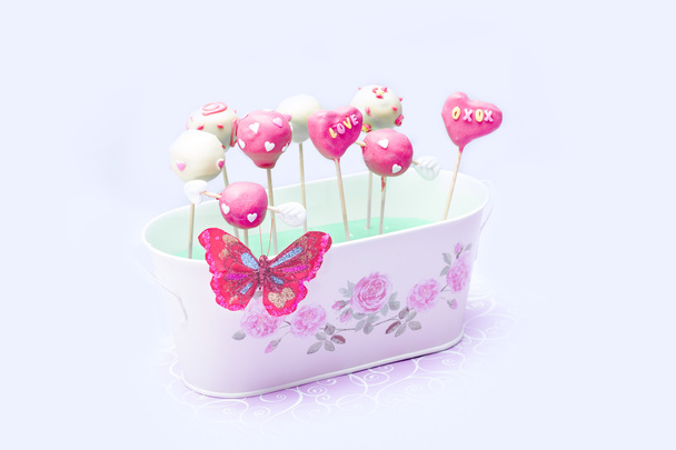 Valentine cake pops - Foto, imagen